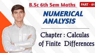 B.Sc 6th Sem Maths || Numerical Analysis || Calculas of Finite Difference @chetansir #bscmaths
