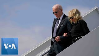 President Biden Arrives to Texas Site of Mass Shooting at Elementary School