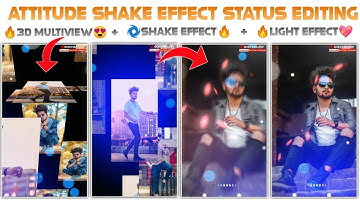Attitude shake effect status editing in KineMaster | kinemaster new video editing 2021- guru sanjeev