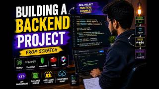 🔴Building A  Backend Project Using MERN Stack (Live Coding)