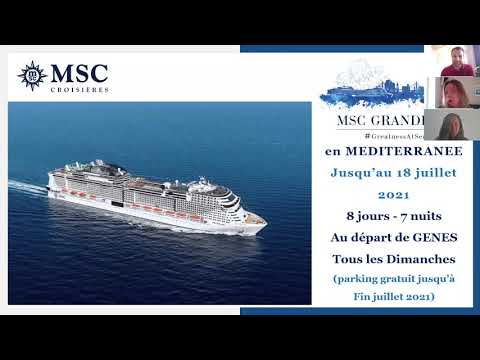 Les nouveautés MSC - Webinaire Planète Croisière