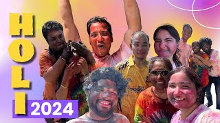 "Holi Hai 2024🎉: Colorful Moments with Family Vlog" @k.nock_here