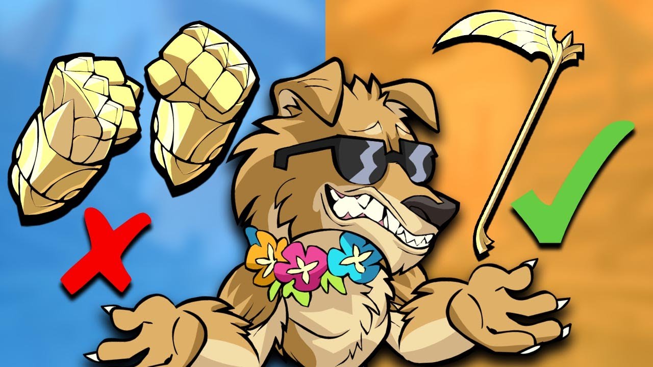 Every Brawlhalla Legend's Better Weapon!