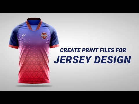 Make a Football Jersey Design – Soccer Jersey Mockup - Photoshop & Illustrator