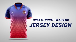 Make a Football Jersey Design – Soccer Jersey Mockup - Photoshop & Illustrator Tutorial screenshot 2