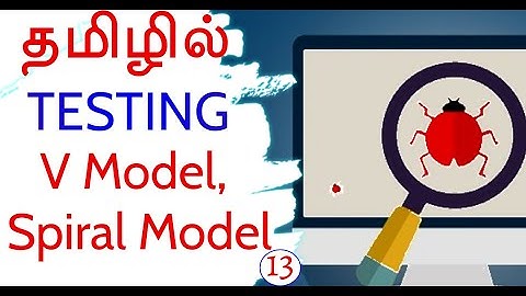 SDLC Models - V Model, Spiral Model - Software Testing Tamil - Payilagam