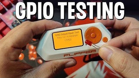 Flipper Zero GPIO Testing with a LED Light