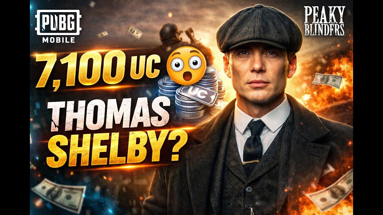Spent 7,100 UC for Thomas Shelby 😱 | PUBG Mobile x Peaky Blinders Crate Opening