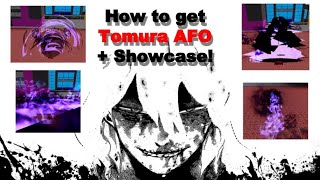 How to get Tomura All For One! + Showcase! | Boku No Roblox: Remastered