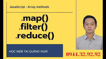 JS Array functions Map Filter Reduce
