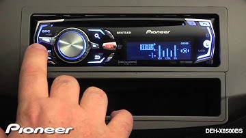 How To - DEH-X8500BS - EQ Settings