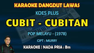 Cubit cubitan karaoke Koes Plus pop melayu dangdut nada pria Bm