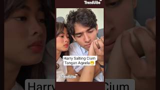 Download Lagu Harry keliatan salting cium tangan aqeela #aqeelacalista #harryvaughan #asmaragenz MP3