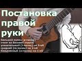 Урок № 2 - Постановка правой руки