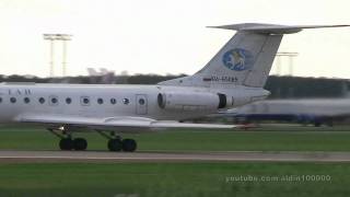 Two Tu-134 start from Domodedovo.