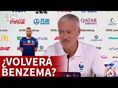 DESCHAMPS sobre un POSIBLE REGRESO de BENZEMA: "Os dejo IMAGINAR..."