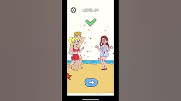 Draw Love Story 👗🤣 Level 49 #shorts
