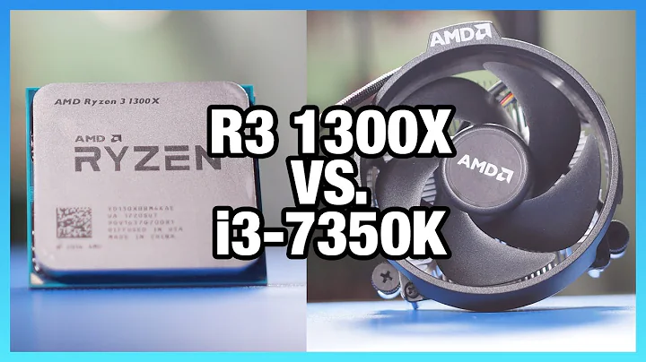 AMD R3 1300X: la meilleure alternative à Intel i3