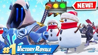Fortnite battle royale updated with the snowman last night! so
naturally we grabbed our friends ssundee, crainer, biffle and more to
play red light green lig...