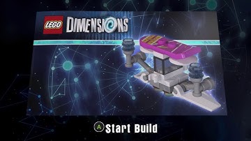 LEGO Dimensions 71201 Back To The Future Hoverboard Build Instructions