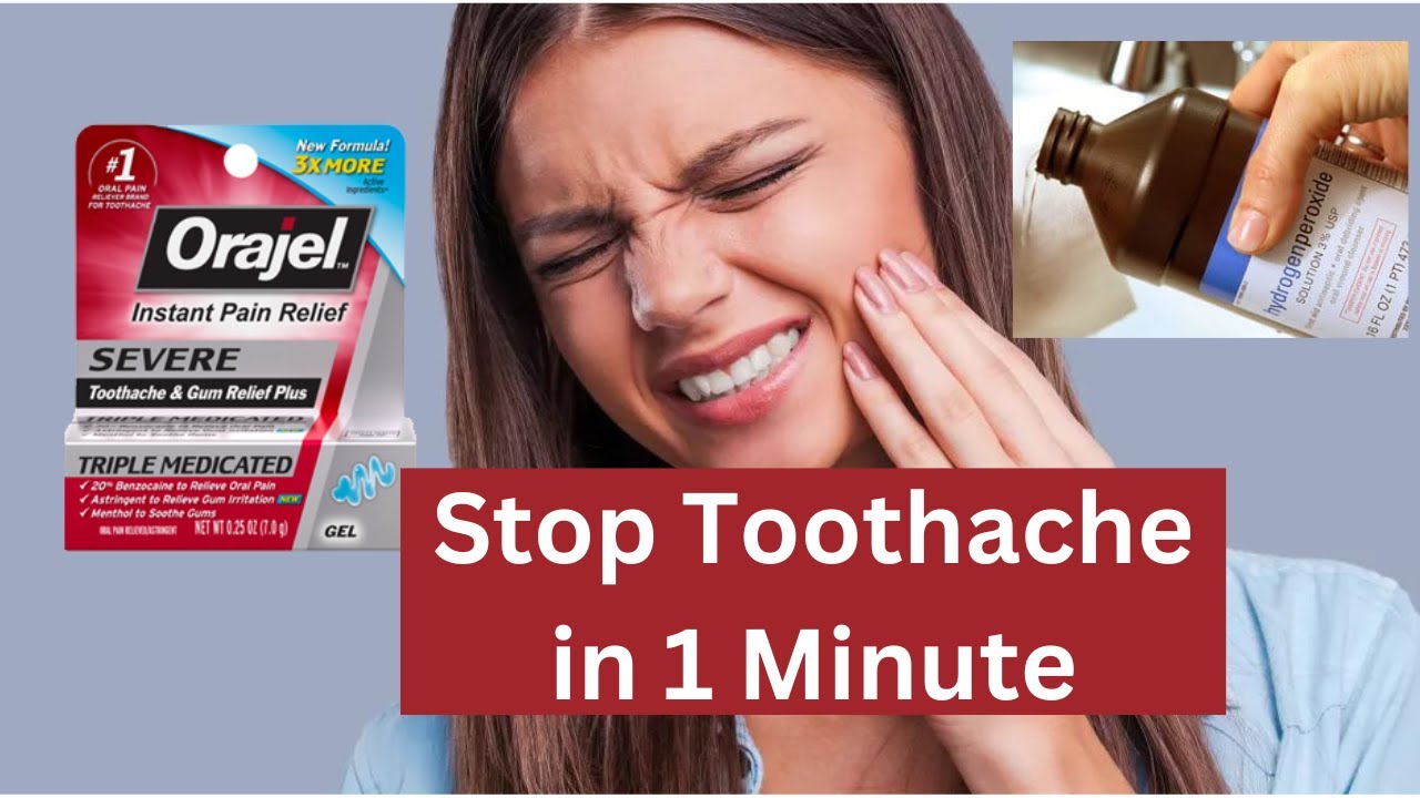 How to stop toothache pain immediately youtube
