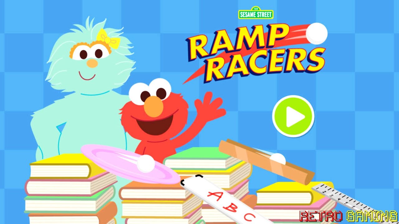 Elmo | Rosita | Ramp Racers | Sesame Street | Retro Gaming - YouTube