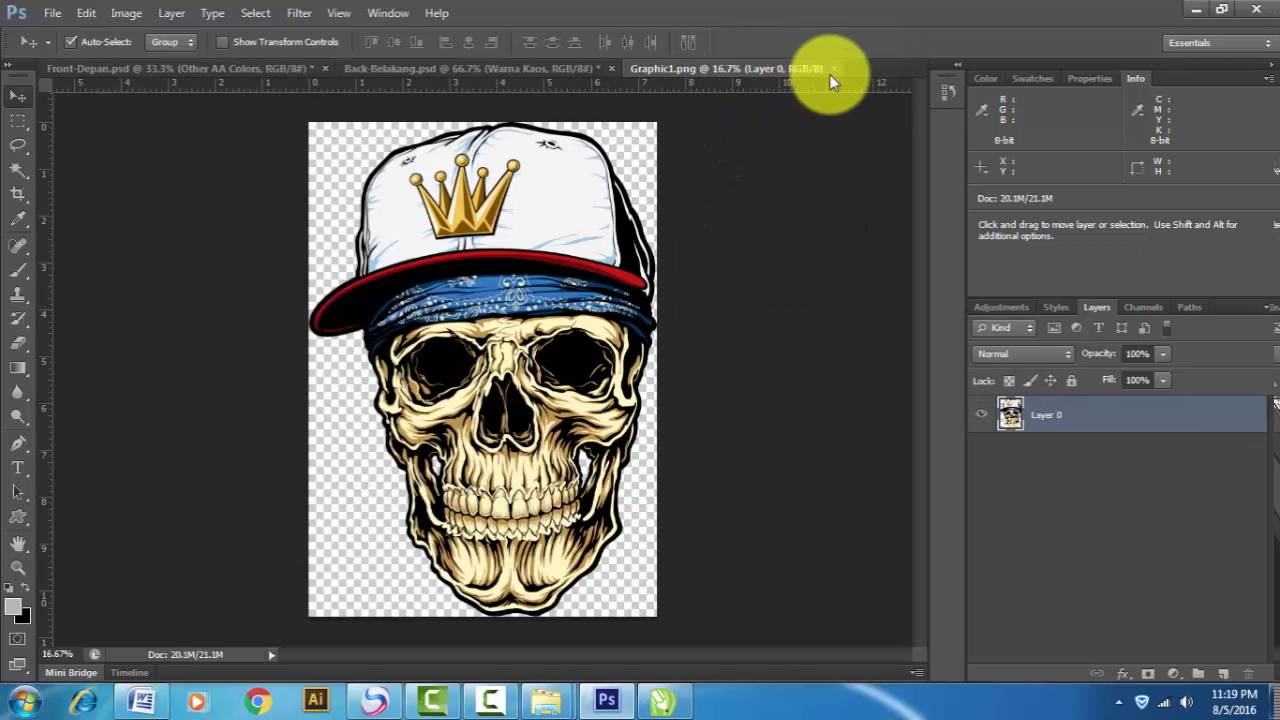 Download Tutorial Cara Mudah mockup kaos dengan Photoshop - (Bahasa ...