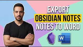 How To Export Obsidian Notes To Word (Easy Guide)