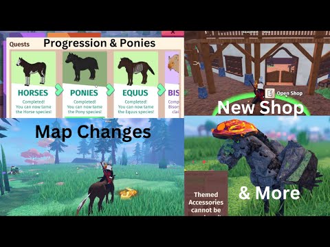 Ponies, Progression, Map Changes & More - Horse Life