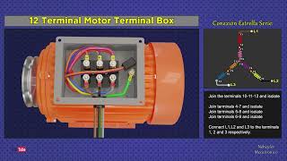 How to Connect a Three Phase Motor with 12 Terminals or Tips How to Connect a Three Phase Motor with 12 Terminals or Tips