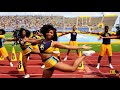 Southern University Cheerleaders Highlights vs SCSU (2017)