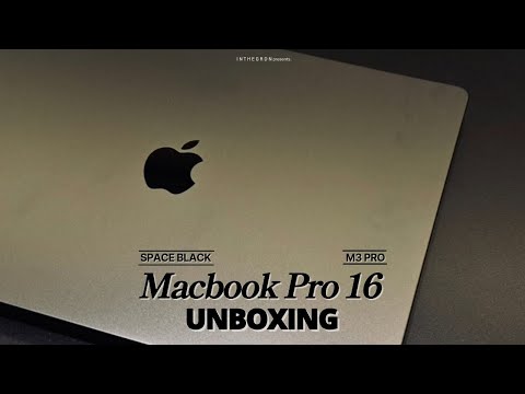 💻 맥북프로 16 M3 PRO 스페이스 블랙 언박싱 ￜ MacBook Pro 16 M3 PRO Space Black Unboxing 💻