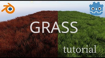 Creating Grass For 3D Games - Blender3.2 + Godot4.0 (Alpha) Tutorial