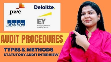 Audit procedure | Nature, Timing, Extent of Audit procedures | Statutory Audit interview questions
