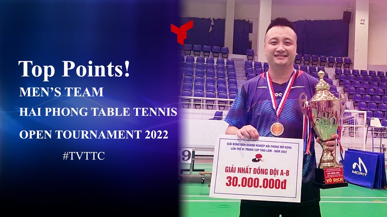 Top Table Tennis Points From Hai Phong Table Tennis Open Tournament top-table-tennis-points-from-hai-phong-table-tennis-open-tournament