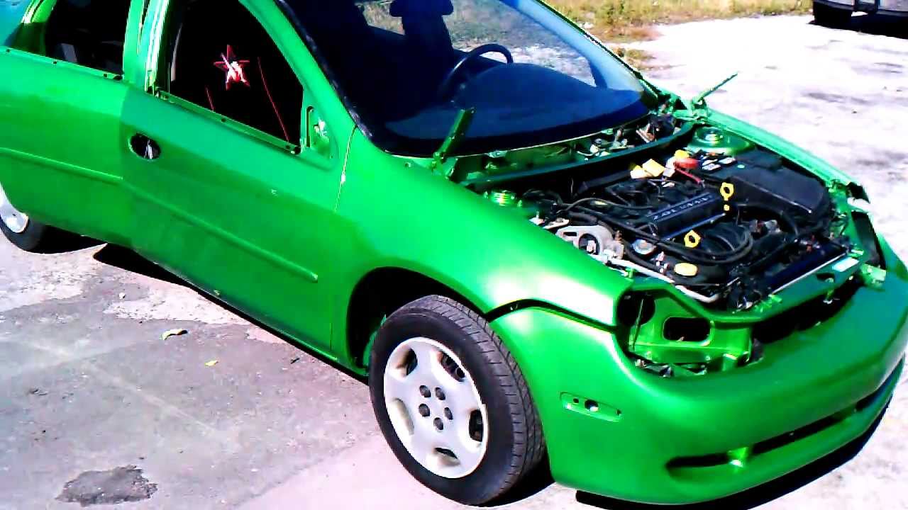 lime green candy paint house of kolor - YouTube