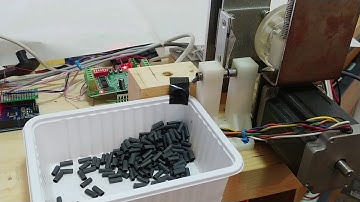 Heat shrink tube automated cutting machine Arduino stepper CNC