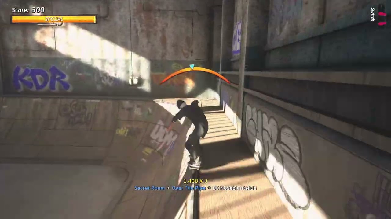 Tony Hawk's Pro Skater 1 + 2 "Oh Holy Pipe" Challenge Hard "Get There" Warehouse