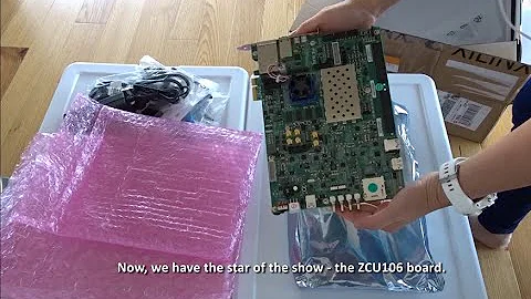 Xilinx ZCU106 Unboxing