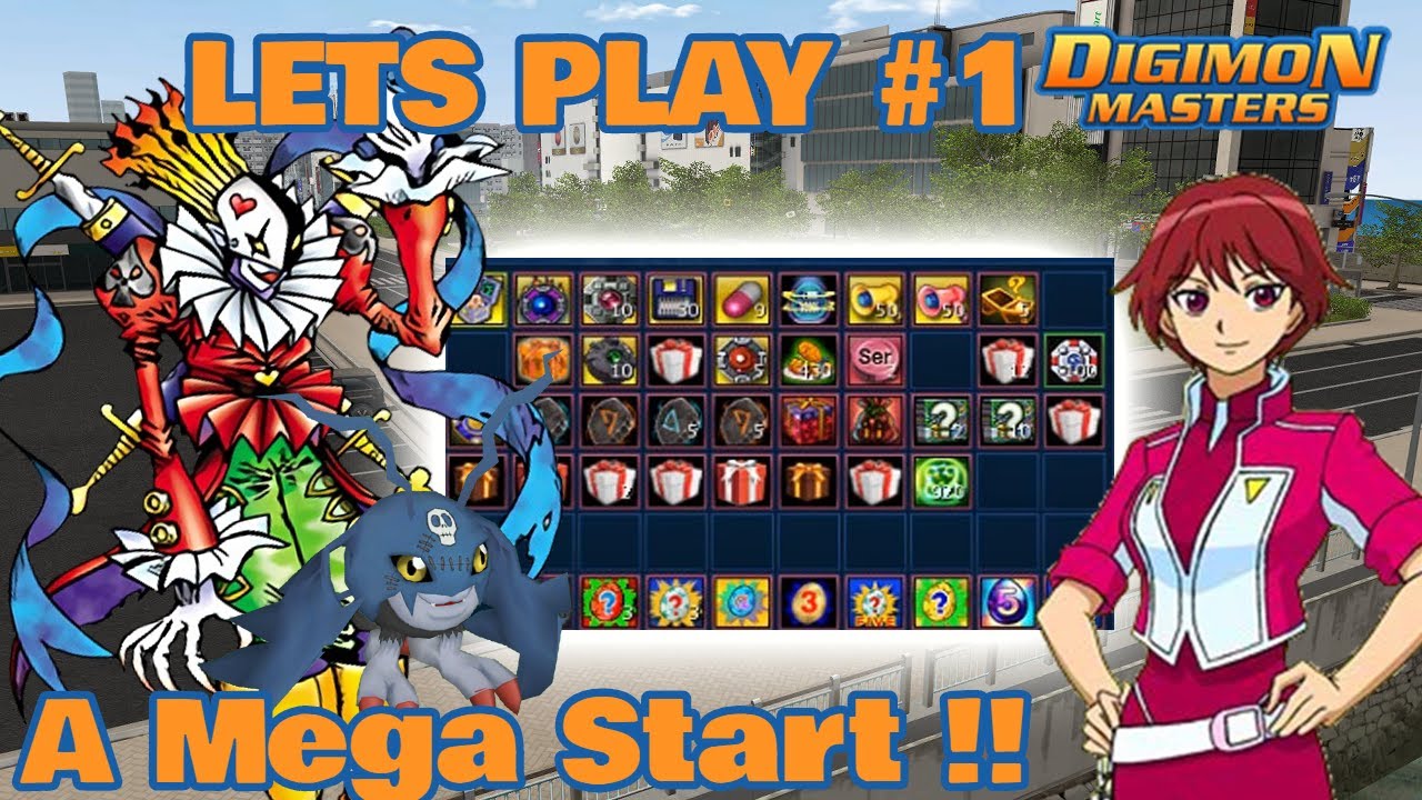 A Mega Start ! - Digimon Masters Online Gameplay #1 ! - DMO Lets Play 