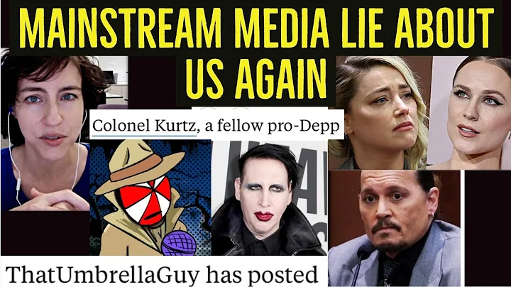 LMAO Amber Heard Media Simps Lie About My Youtube Channel & Johnny Depp & Marilyn Manson Supporters