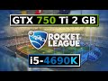 Rocket League - GTX 750 Ti 2 GB + i5 4690K OC - MLAA - 1080p