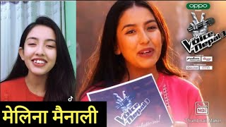 मेलिना मैनाली ||  Melina Mainali || the voice of nepal season 3 contestants