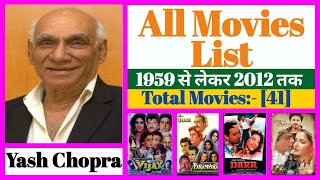 Director Yash Chopra All Movies List || Stardust Movies List