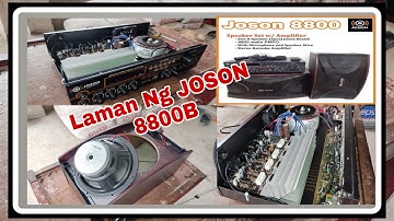 Laman ng JS-8800B  Joson Amplifier, Budget Pambahay Speaker Set up ok na ok Sa Basic Set up