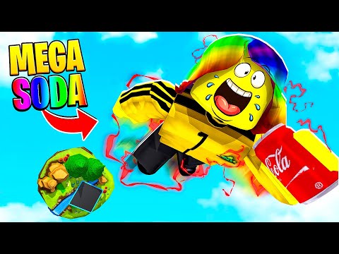 I Drank 1,000,000,000 GALLONS of SODA and Jumped to the MOON.. (Roblox)