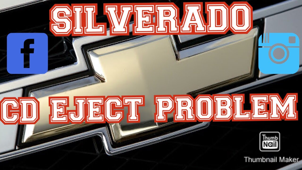 2004 Silverado CD won't eject - YouTube