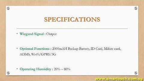 Biometric Face Recognition : UFace800 Specs Part 2 Integrated with Payroll and Payslip Malaysia