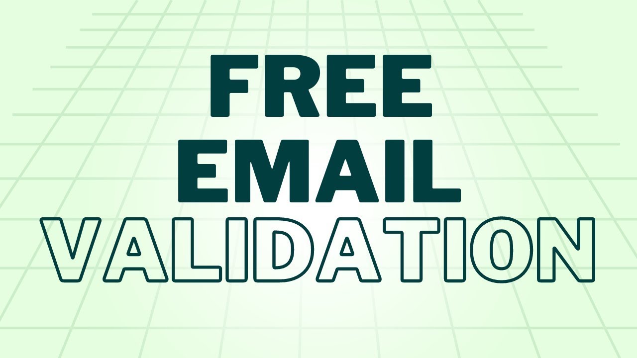 How to Validate Email Addresses for FREE in 17 Minutes