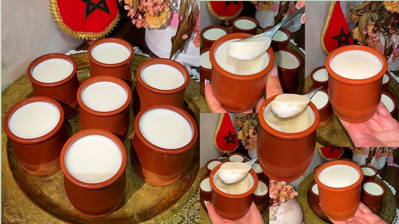 الياغورت العجيب بالماء بلا حليب طري بلا حليب بودرة اقتصادي بقوام حريري خفيف وبنين متشبعوش منو وساهل 